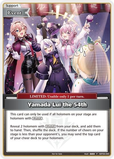 Image for Yamada Lui the 54th (P) (hBP06-093) (hOCGP) - Hololive