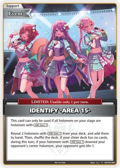 Image for IDENTIFY -AREA 15- (P) (hBP06-095) (hOCGP) - Hololive