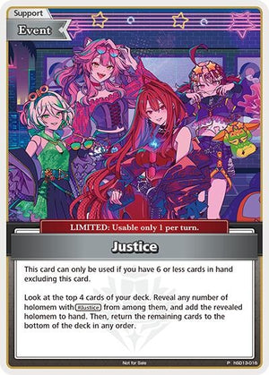 Justice (P) (Alternate Art) (hSD13-016) (hOCGP)