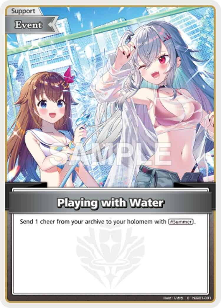 Playing with Water (C) (hEB01-031) (HEB01)