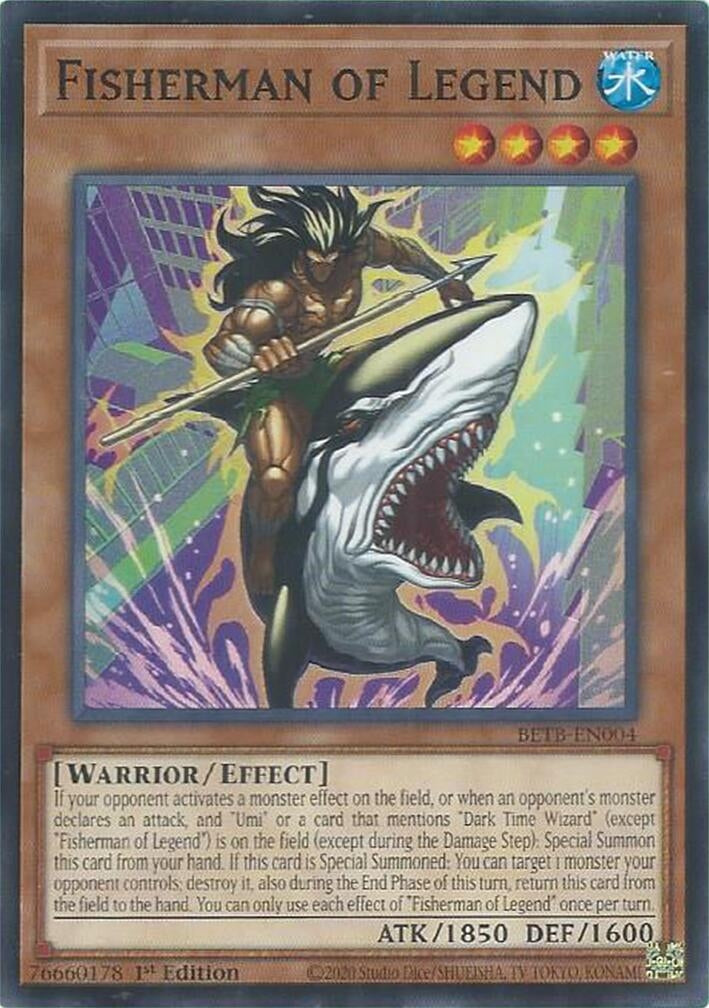 Image for Fisherman of Legend (BETB-EN004) (BETB) - YuGiOh