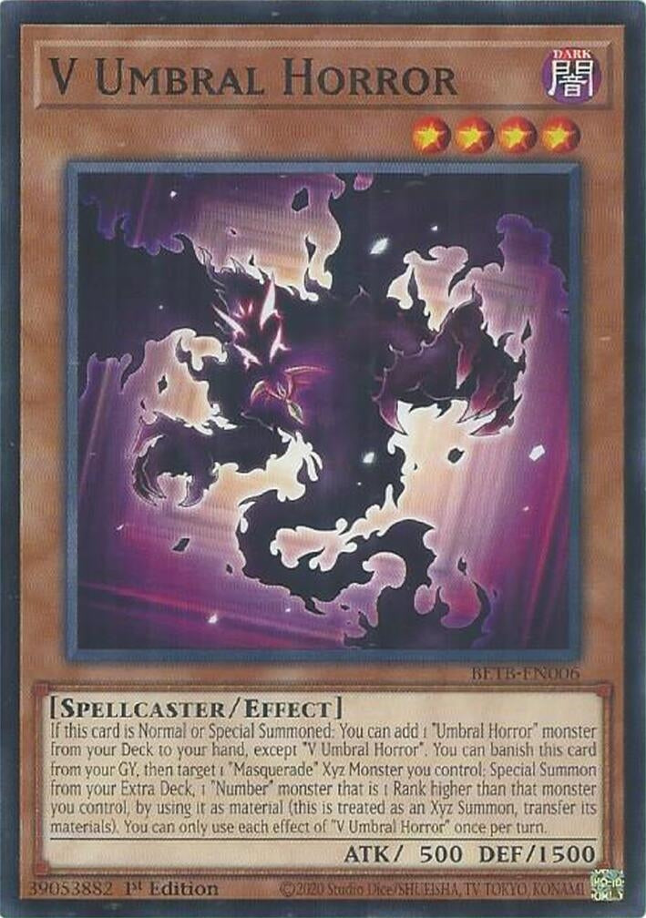 Image for V Umbral Horror (BETB-EN006) (BETB) - YuGiOh
