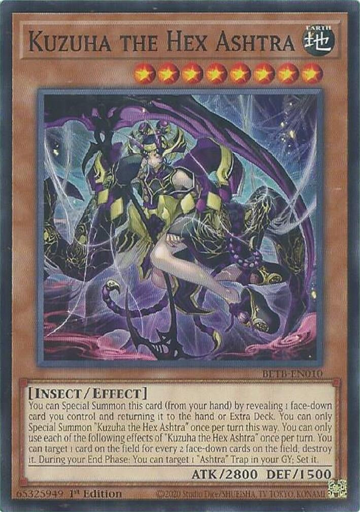 Image for Kuzuha the Hex Ashtra (BETB-EN010) (BETB) - YuGiOh