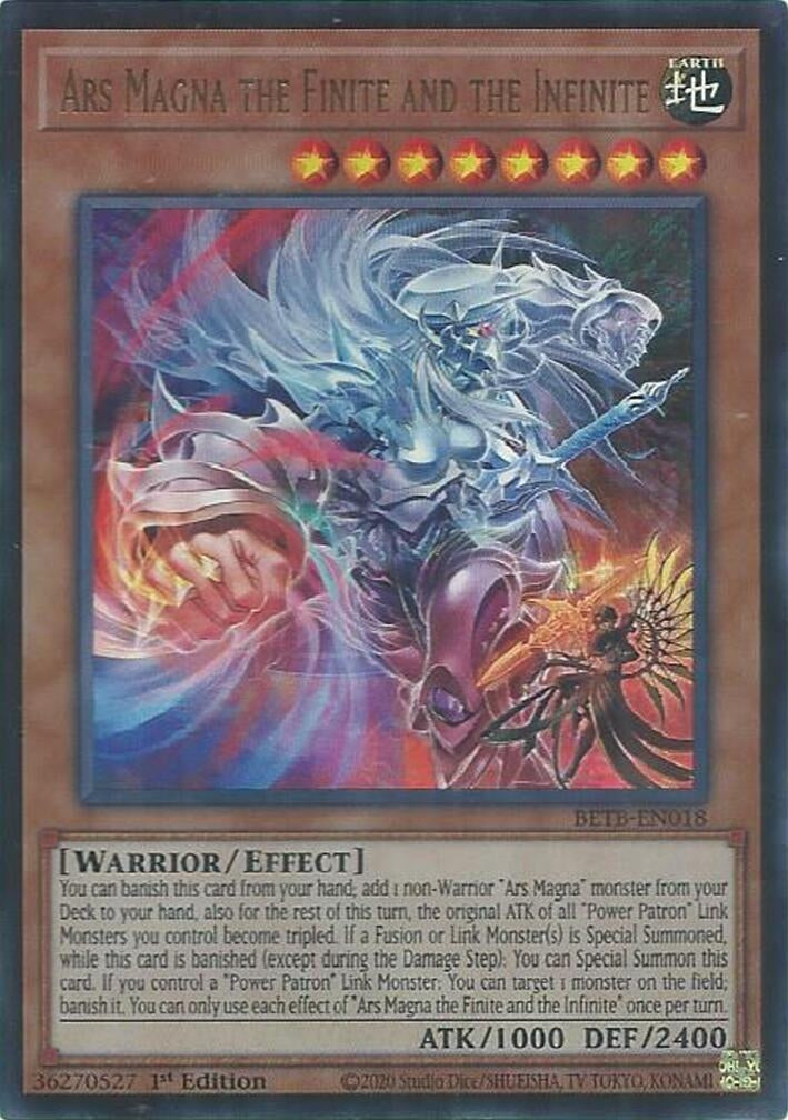 Image for Ars Magna the Finite and the Infinite (BETB-EN018) (BETB) - YuGiOh