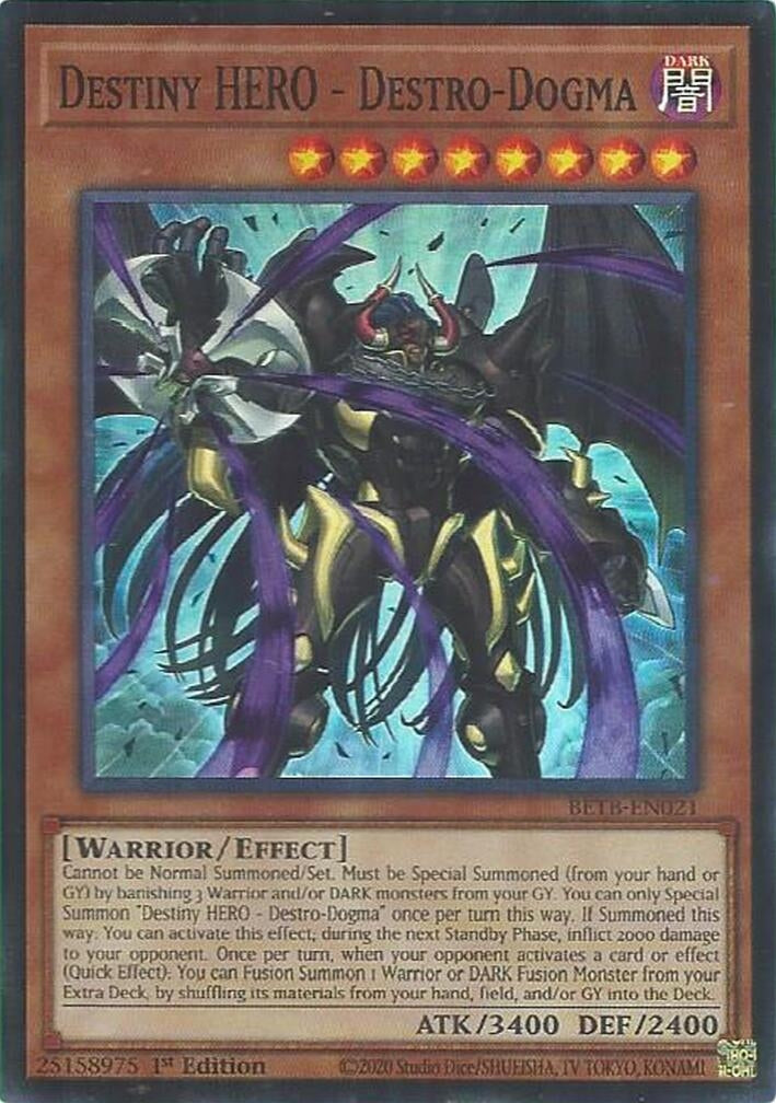 Image for Destiny HERO - Destro-Dogma (BETB-EN021) (BETB) - YuGiOh
