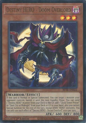 Destiny HERO - Doom Overlord (BETB-EN022) (BETB)