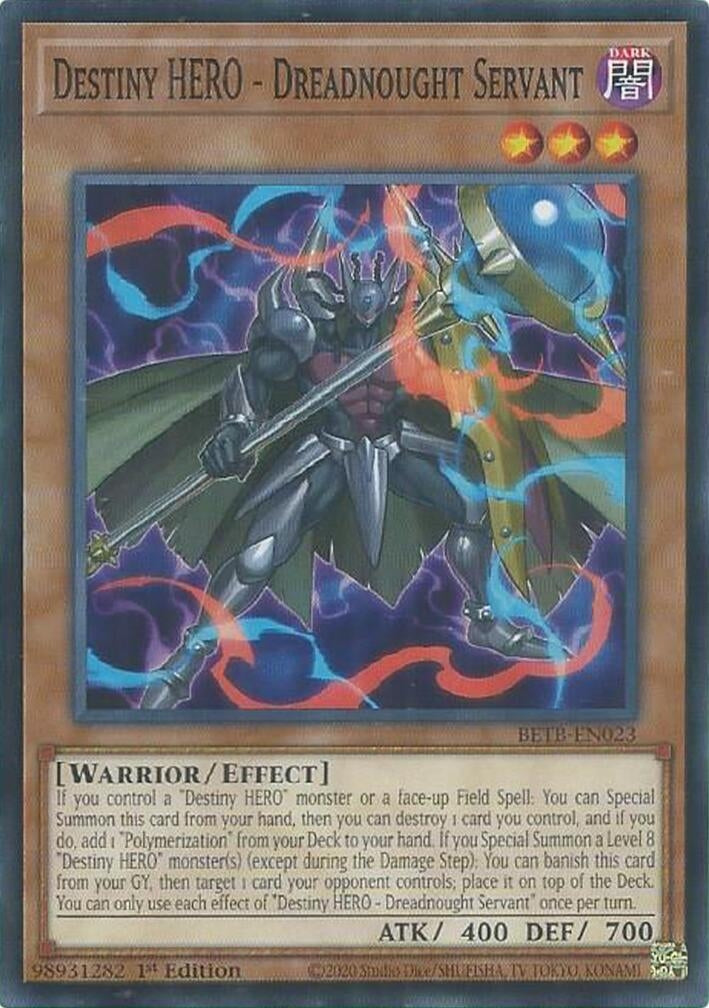 Image for Destiny HERO - Dreadnought Servant (BETB-EN023) (BETB) - YuGiOh
