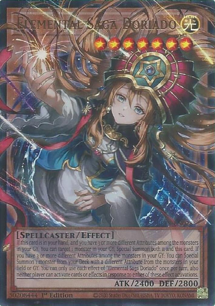 Image for Elemental Saga Doriado (Extended Art) (BETB-EN028) (BETB) - YuGiOh