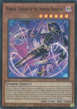 Hubrow, Founder of the Ominous Observers (BETB-EN030) (BETB)