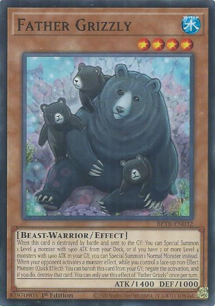 Image for Father Grizzly (BETB-EN032) (BETB) - YuGiOh