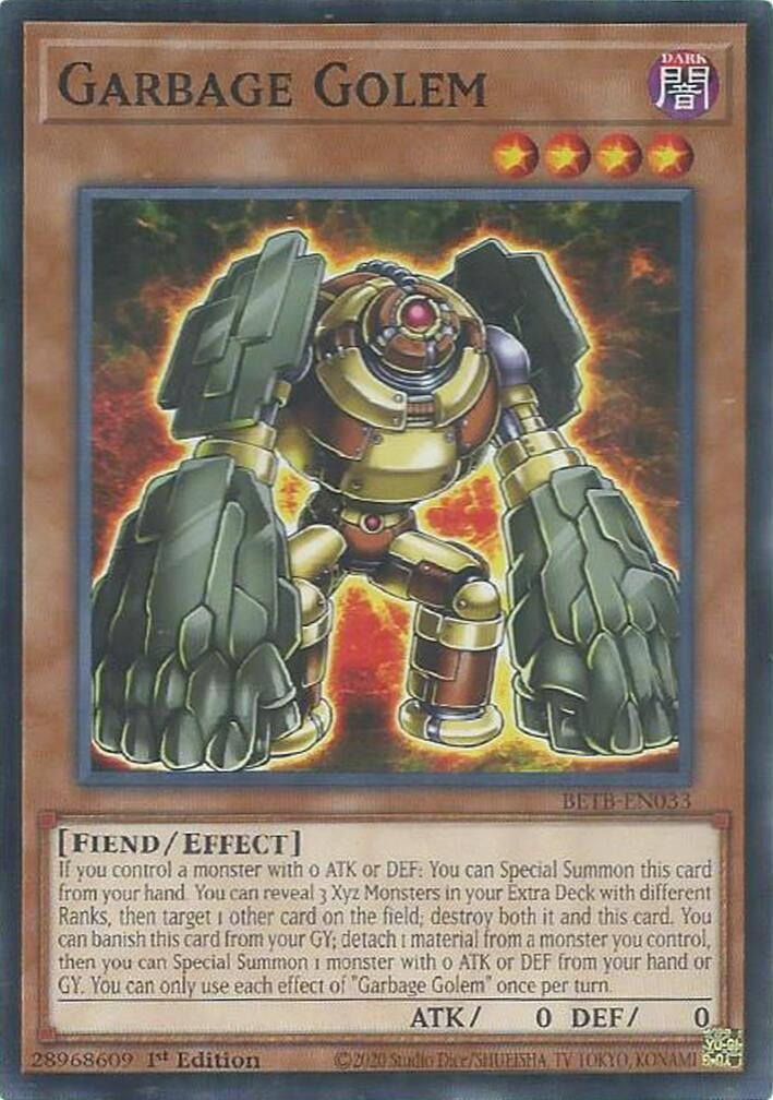 Image for Garbage Golem (BETB-EN033) (BETB) - YuGiOh