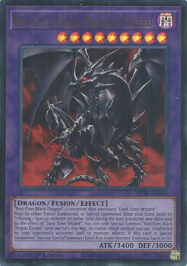 Image for Red-Eyes Black Dragon Exceed (BETB-EN036) (BETB) - YuGiOh