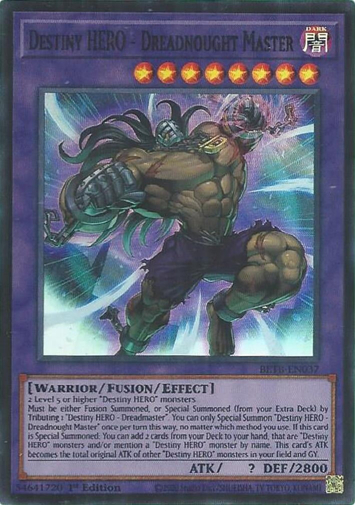 Image for Destiny HERO - Dreadnought Master (BETB-EN037) (BETB) - YuGiOh