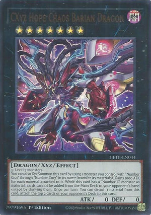CXyz Hope Chaos Barian Dragon (BETB-EN044) (BETB)