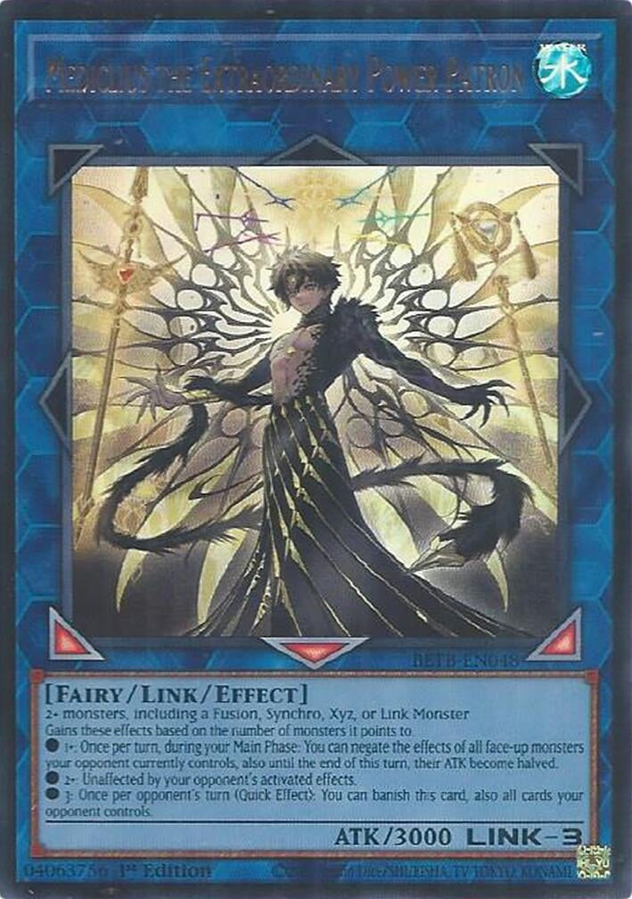 Image for Mediclius the Extraordinary Power Patron (BETB-EN048) (BETB) - YuGiOh