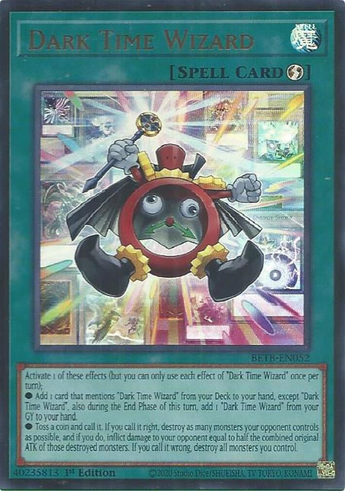 Image for Dark Time Wizard (BETB-EN052) (BETB) - YuGiOh
