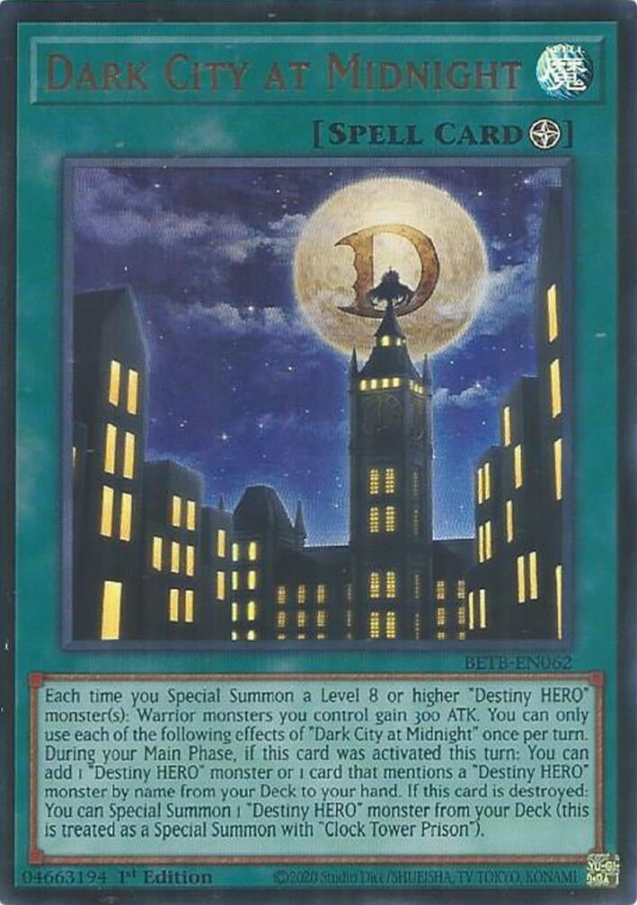 Image for Dark City at Midnight (BETB-EN062) (BETB) - YuGiOh