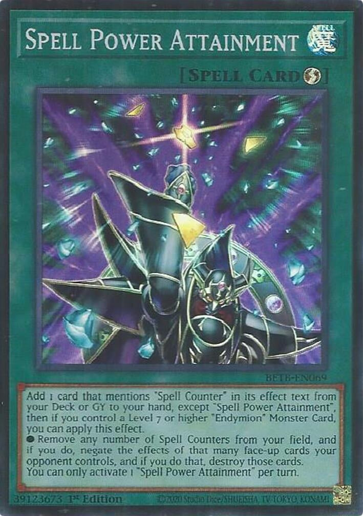 Image for Spell Power Attainment (BETB-EN069) (BETB) - YuGiOh