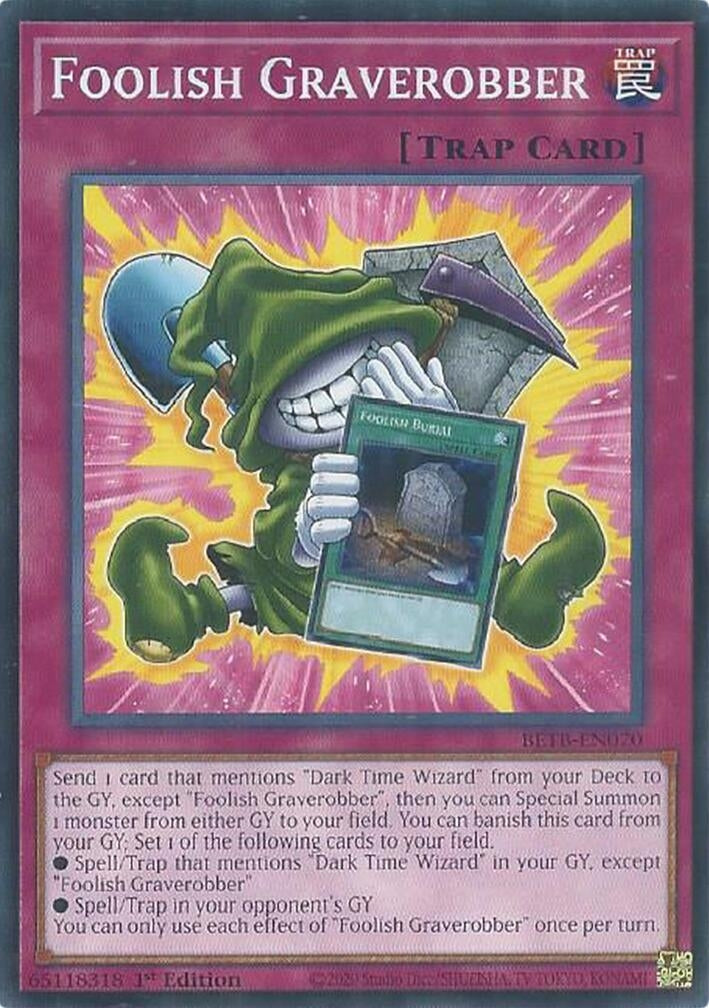 Image for Foolish Graverobber (BETB-EN070) (BETB) - YuGiOh