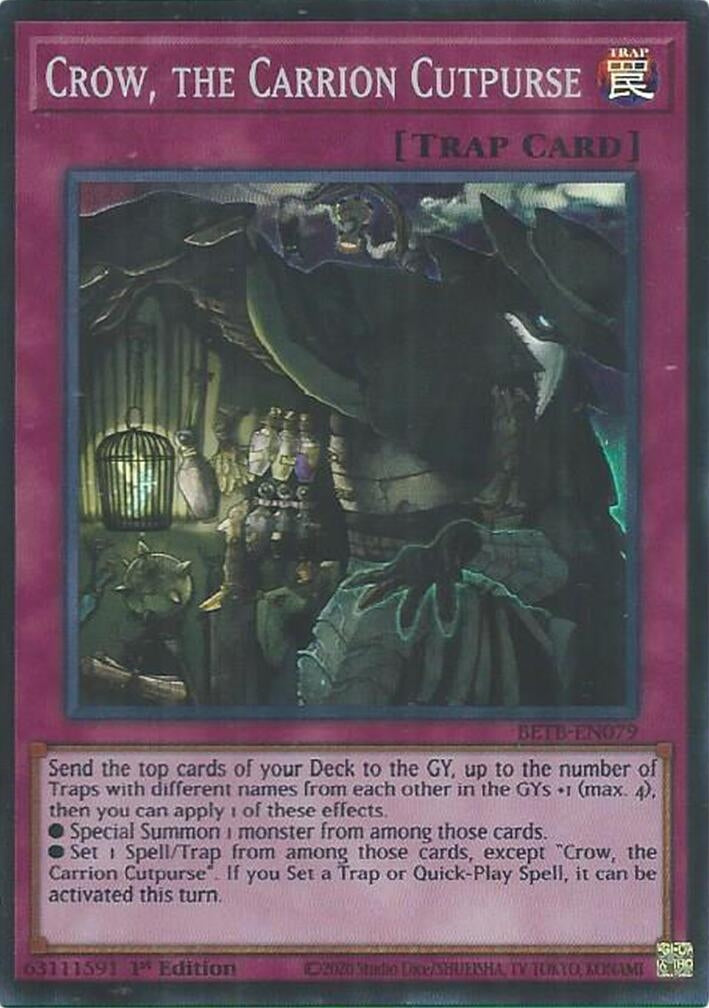 Image for Crow, the Carrion Cutpurse (BETB-EN079) (BETB) - YuGiOh