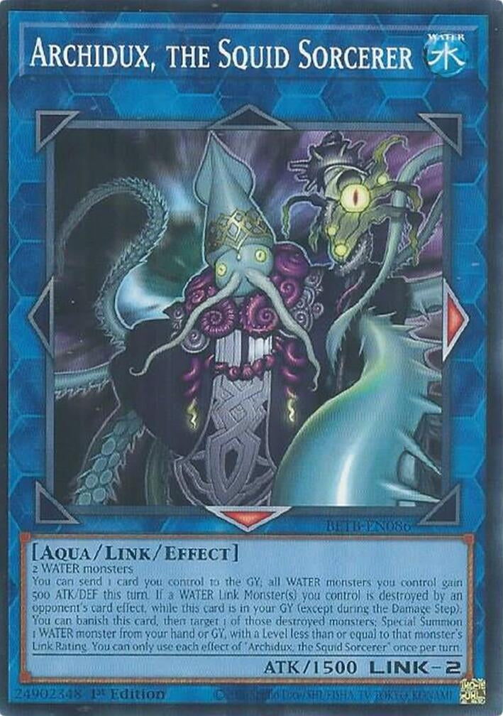 Image for Archidux, the Squid Sorcerer (BETB-EN086) (BETB) - YuGiOh