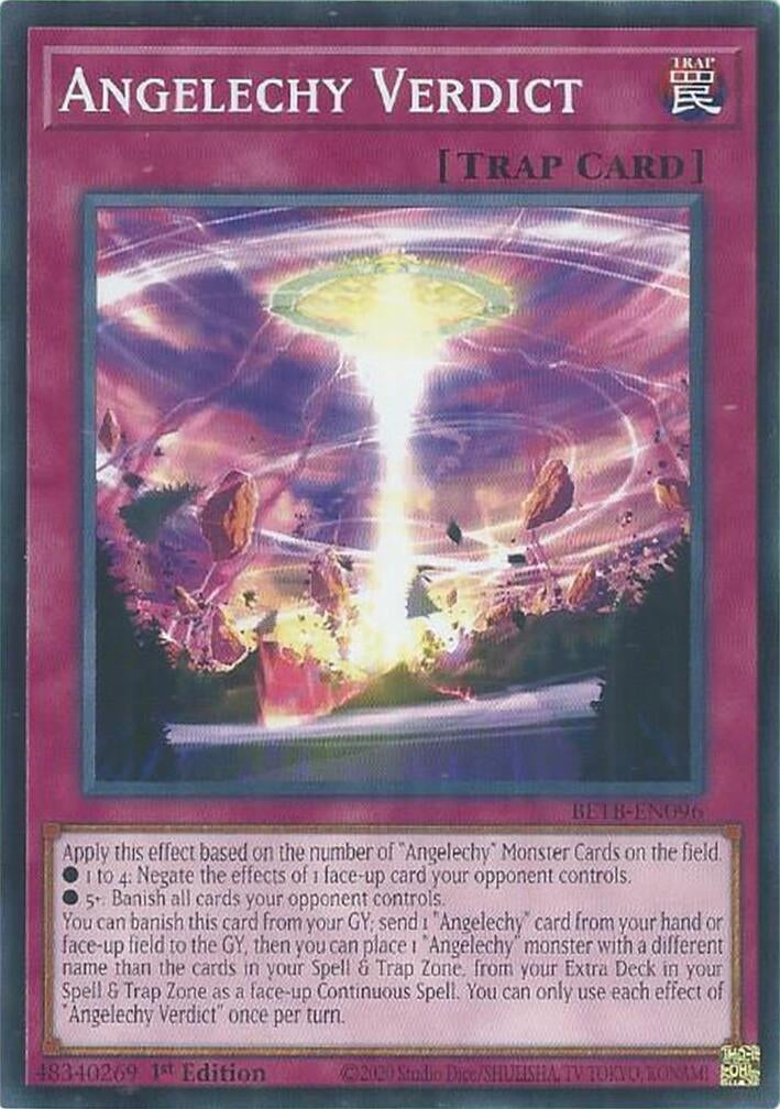 Image for Angelechy Verdict (BETB-EN096) (BETB) - YuGiOh
