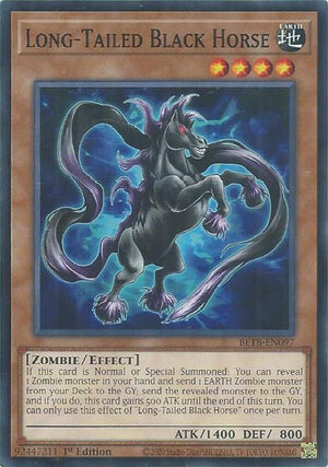 Long-Tailed Black Horse (BETB-EN097) (BETB)