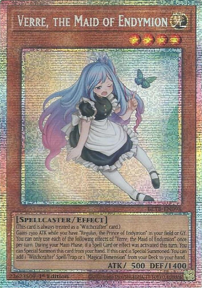 Image for Verre, the Maid of Endymion (Starlight Rare) (BETB-EN098) (BETB) - YuGiOh