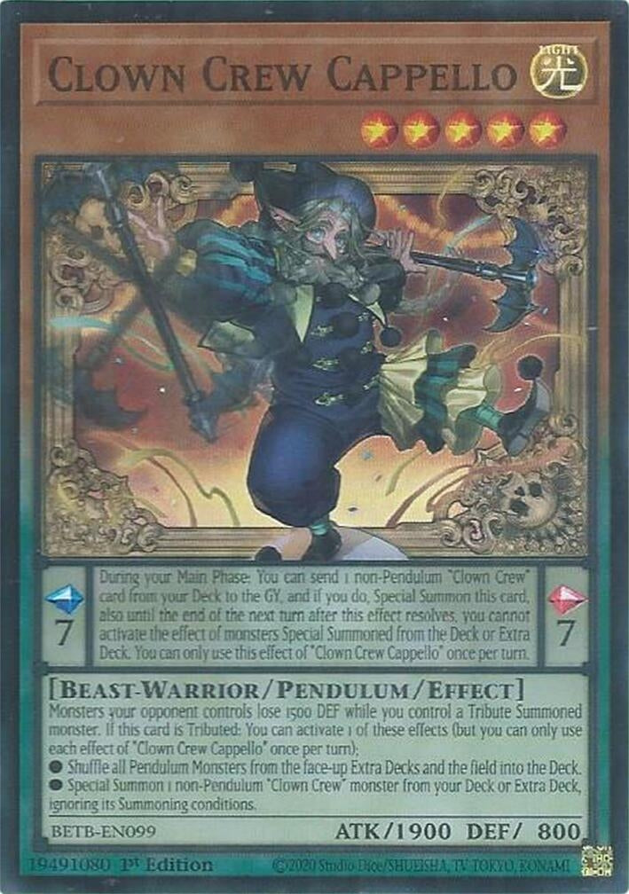 Image for Clown Crew Cappello (BETB-EN099) (BETB) - YuGiOh
