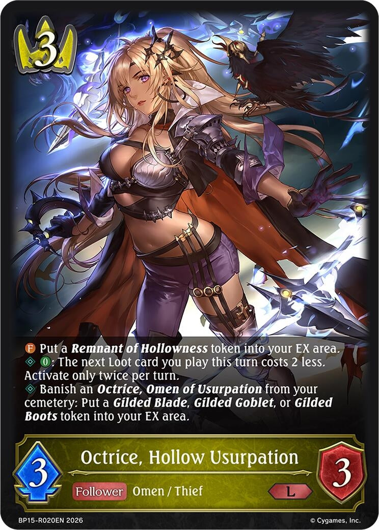 Image for Octrice, Hollow Usurpation (BP19) - Shadowverse: Evolve