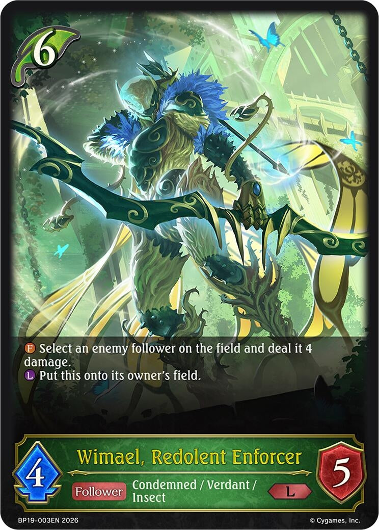 Image for Wimael, Redolent Enforcer (BP19) - Shadowverse: Evolve