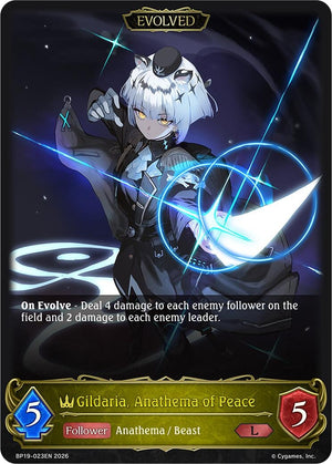 Gildaria, Anathema of Peace (Evolved) (BP19)