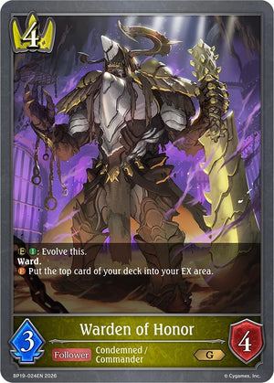Warden of Honor (BP19)