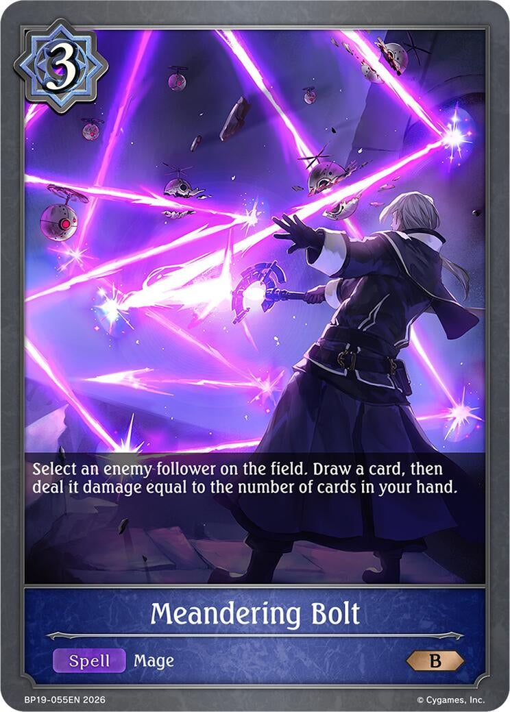 Image for Meandering Bolt (BP19-055EN) (BP19) - Shadowverse: Evolve