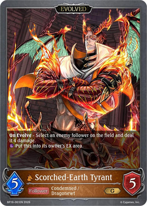 Scorched-Earth Tyrant (Evolved) (BP19-061EN) (BP19)