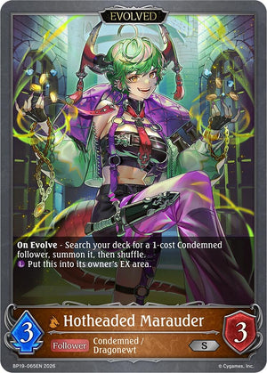 Hotheaded Marauder (Evolved) (BP19-065EN) (BP19)