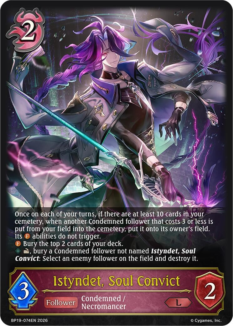 Image for Istyndet, Soul Convict (BP19-074EN) (BP19) - Shadowverse: Evolve