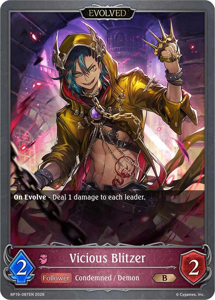 Image for Vicious Blitzer (Evolved) (BP19) - Shadowverse: Evolve