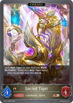 Sacred Tiger (Evolved) (BP19-105EN) (BP19)