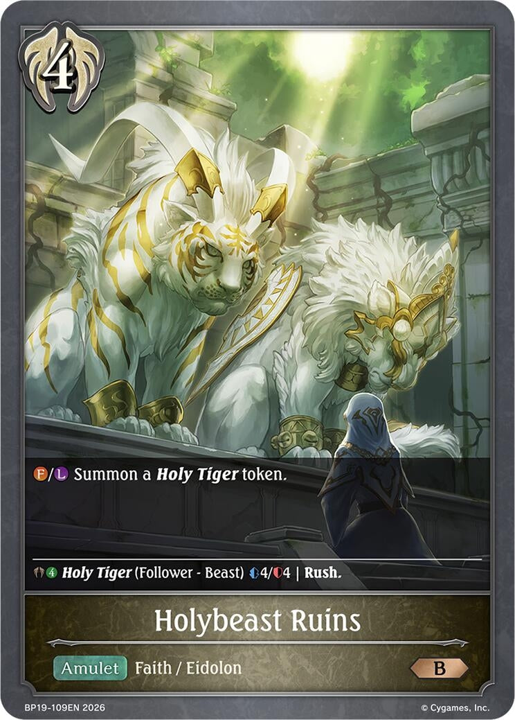 Image for Holybeast Ruins (BP19-109EN) (BP19) - Shadowverse: Evolve