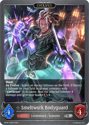 Smeltwork Bodyguard (Evolved) (BP19-118EN) (BP19)