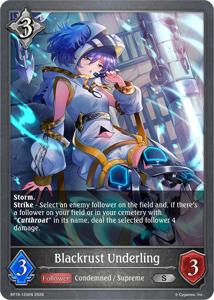 Image for Blackrust Underling (BP19-120EN) (BP19) - Shadowverse: Evolve