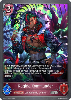 Raging Commander - P24EN (Foil) (BP19)