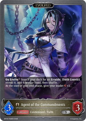 Agent of the Commandments (Evolved) - P28EN (Foil) (BP19-P28EN) (BP19)
