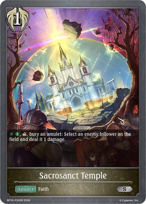 Sacrosanct Temple - P30EN (Foil) (BP19-P30EN) (BP19)