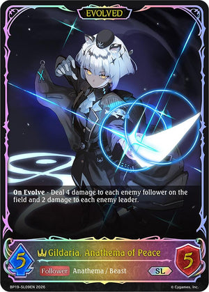 Gildaria, Anathema of Peace (Evolved) (SL) (BP19)