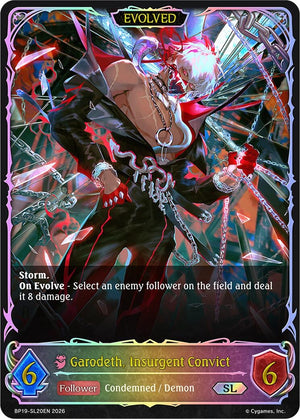 Garodeth, Insurgent Convict (Evolved) (SL) (BP19-SL20EN) (BP19)