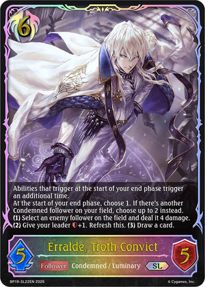 Erralde, Troth Convict (SL) - SL22EN (Foil) (BP19-SL22EN) (BP19)