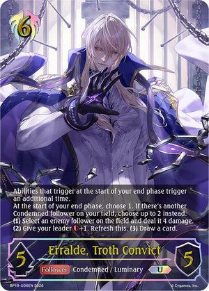 Erralde, Troth Convict (U) - U06EN (Foil) (BP19-U06EN) (BP19)