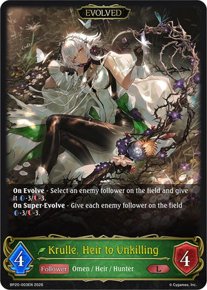 Krulle, Heir to Unkilling (Evolved) (BP20-003EN) (BP20)